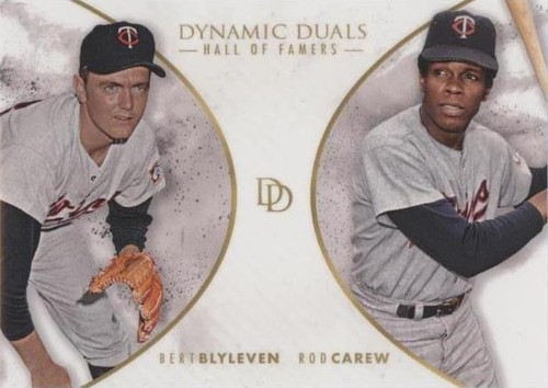 2018 Topps On Demand Dynamic Duals - Bert Blyleven Rod Carew #HOF3