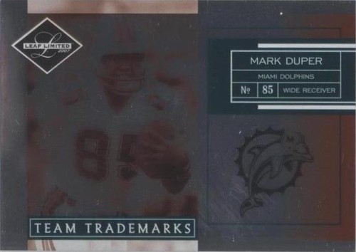 2007 Leaf Limited Mark Duper #TT-6