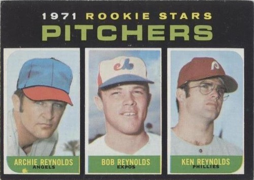 1971 Topps - Archie Reynolds Bob Reynolds Ken Reynolds #664