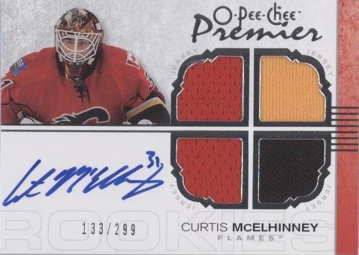 2007-08 O-Pee-Chee Premier - Curtis Mcelhinney #110