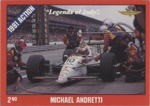 1992 Collegiate Collection Legends of Indy - Michael Andretti #3