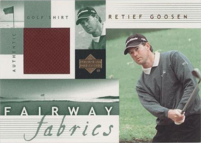 2002 Upper Deck - Retief Goosen #RG-FF