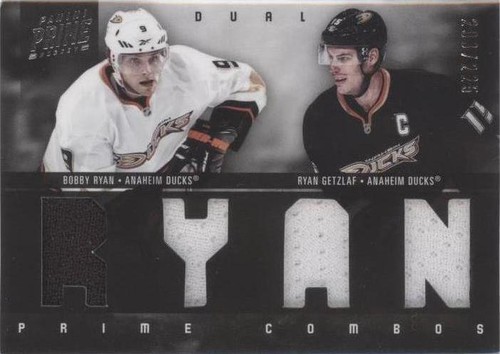 2011-12 Panini Prime - Bobby Ryan Ryan Getzlaf #1