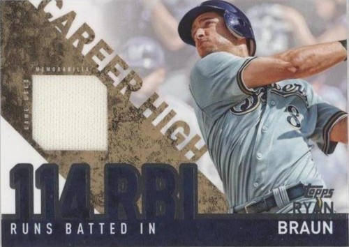 2015 Topps - Ryan Braun #CHR-RB