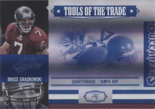 2007 Playoff Absolute Memorabilia Bruce Gradkowski #TOT-26