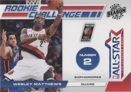 2010-11 Panini Season Update - Wesley Matthews #15