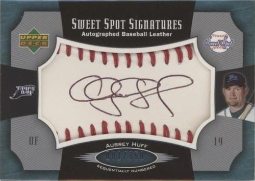 2005 Upper Deck Sweet Spot - Aubrey Huff #SS-AH