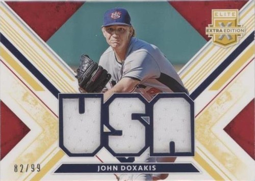 2019 Panini Elite Extra Edition - John Doxakis #USA-JD