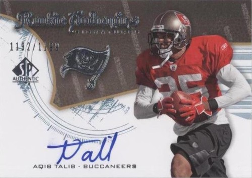 2008 SP Authentic Aqib Talib #205