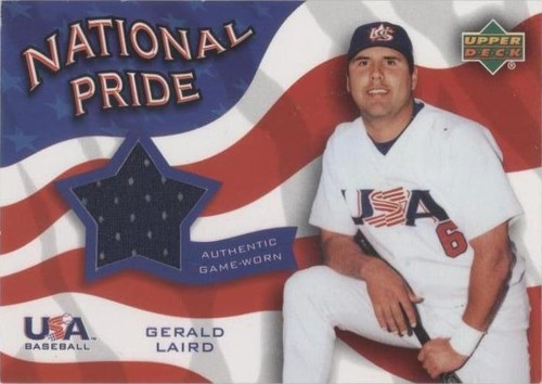 2004 Upper Deck - Gerald Laird #NPJ-GL