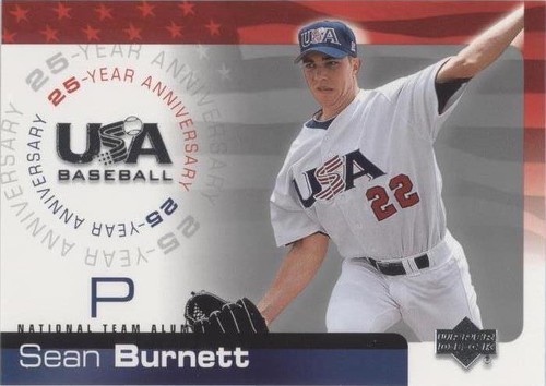 2004 Upper Deck USA Baseball 25-Year Anniversary - Sean Burnett #USA-31
