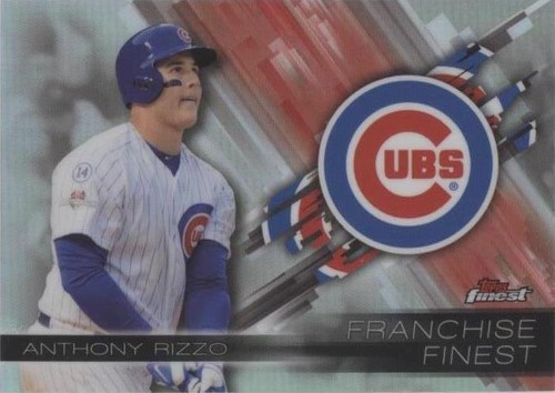 2016 Topps Finest - Anthony Rizzo #FF-AR
