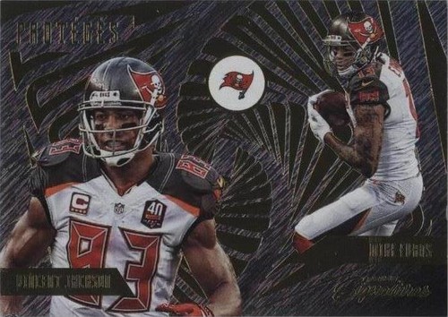 2016 Panini Prime Signatures Mike Evans Vincent Jackson #PRT-JE