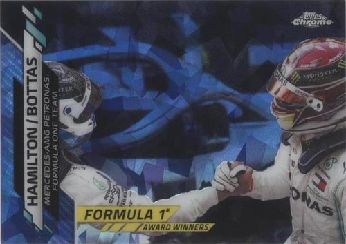 2020 Topps Chrome Sapphire Edition Formula 1 - Lewis Hamilton Valtteri Bottas #196
