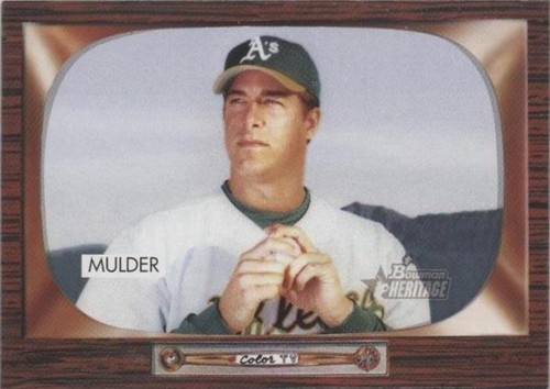 2004 Bowman Heritage - Mark Mulder #150