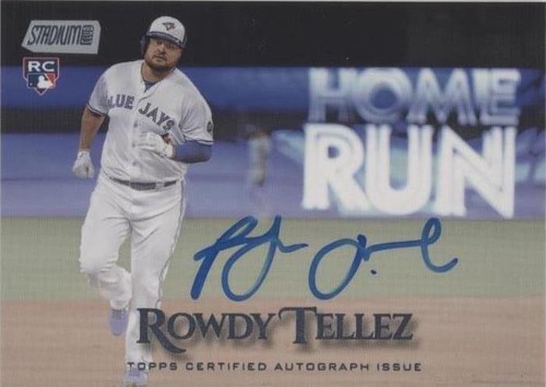 2019 Topps Stadium Club - Rowdy Tellez #SCA-RT