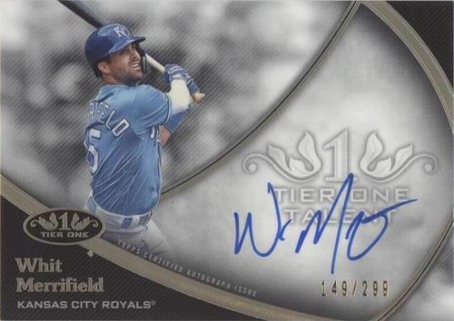 2020 Topps Tier One - Whit Merrifield #T1TA-WM