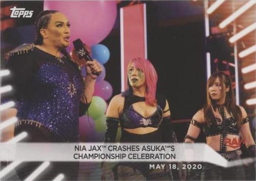 2021 Topps WWE Women's Division - Asuka Nia Jax #17