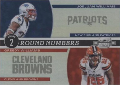 2019 Panini Contenders Optic Greedy Williams Joejuan Williams #RN-JG