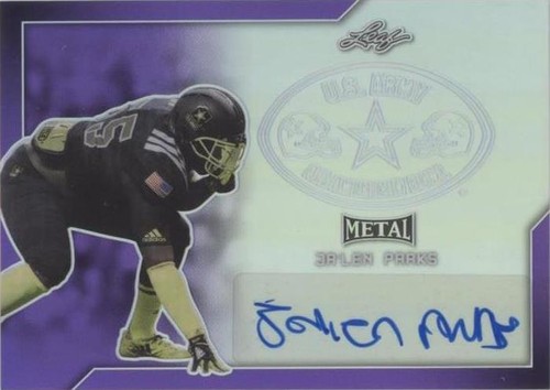 2017 Leaf Metal U.S. Army All-American Bowl Ja'len Parks #BA-JP1