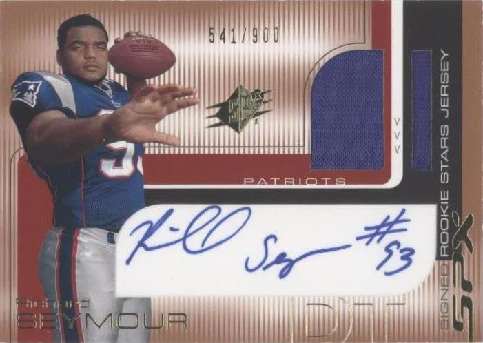2001 SPx Richard Seymour #104