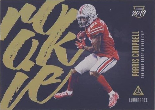 2019 Panini Luminance Parris Campbell #L10