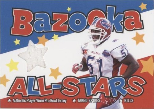 2004 Bazooka Takeo Spikes #BAS-TS
