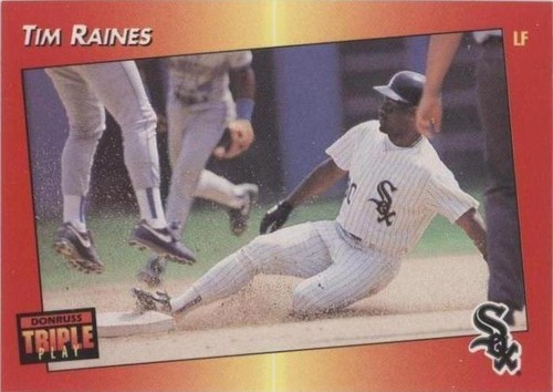 1992 Donruss Triple Play - Tim Raines #107