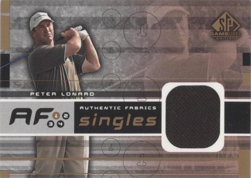 2003 SP Game Used Edition - Peter Lonard #AF-PL