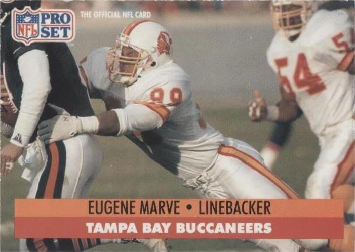 1991 Pro Set Eugene Marve #312