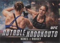 2018 Topps Chrome UFC - Amanda Nunes #NK-AN