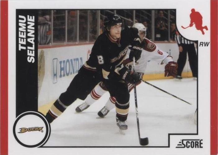 2010-11 Score - Teemu Selanne #45