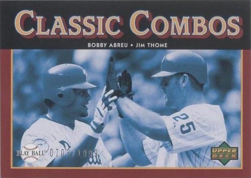 2004 Upper Deck Play Ball - Bobby Abreu Jim Thome #166