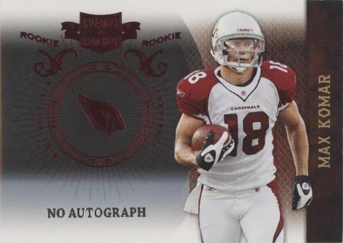 2010 Panini Plates & Patches Max Komar #171