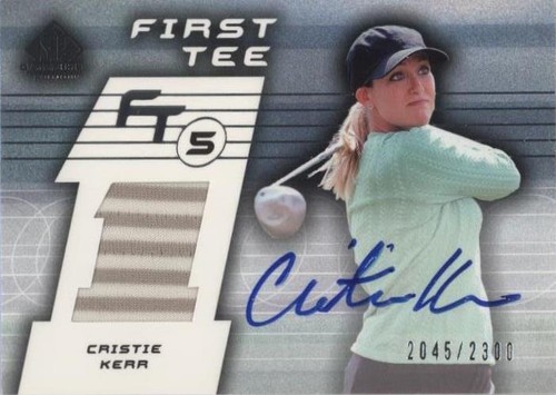 2003 SP Game Used Edition - Cristie Kerr #65