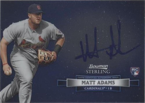 2012 Bowman Sterling - Matt Adams #BSAR-MA