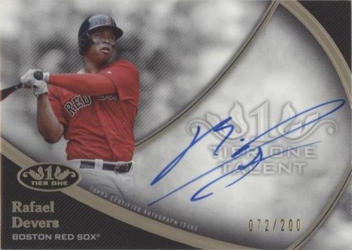 2020 Topps Tier One - Rafael Devers #T1TA-RDE