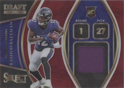 2021 Panini Select Rashod Bateman #DS-RBA
