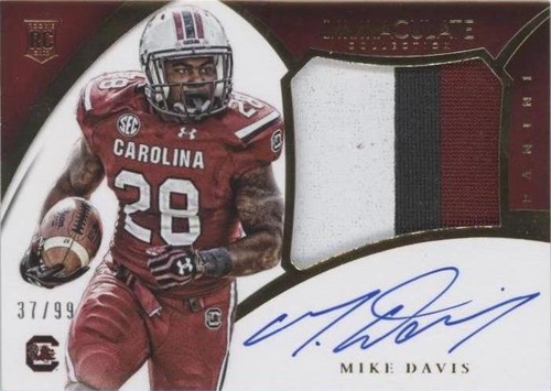 2015 Panini Immaculate Collection Collegiate Mike Davis #317