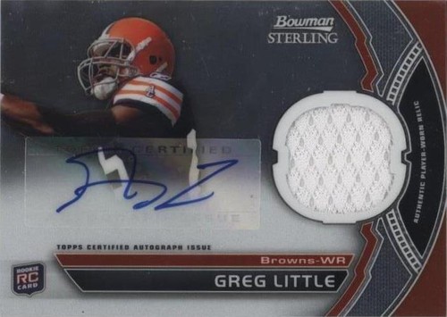 2011 Bowman Sterling Greg Little #BSAR-GL