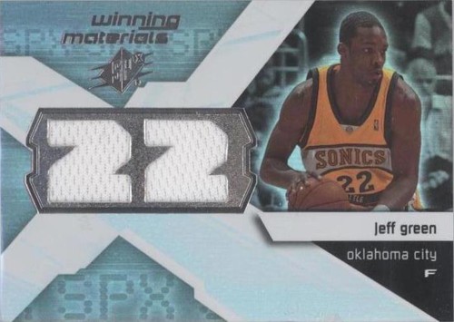 2008-09 SPx - Jeff Green #WMJ-JG