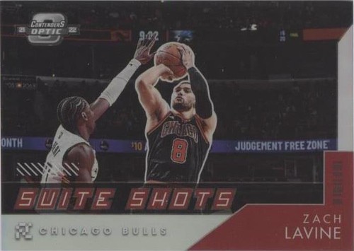 2021-22 Panini Contenders Optic - Zach LaVine #18