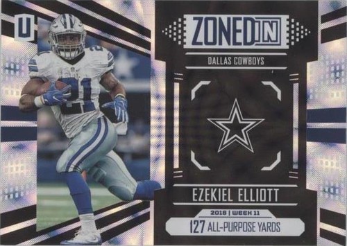 2017 Panini Unparalleled Ezekiel Elliott #ZI-11