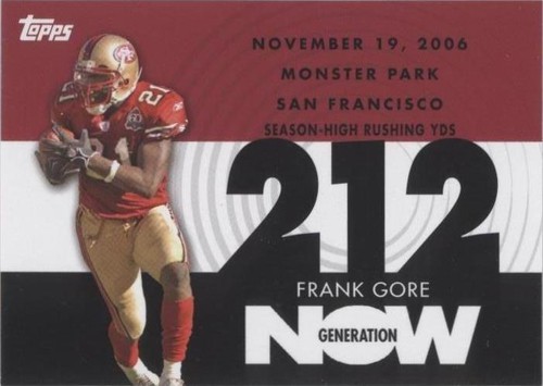 2007 Topps Frank Gore #GN-FG1