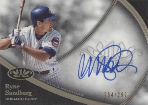 2020 Topps Tier One - Ryne Sandberg #T1TA-RS
