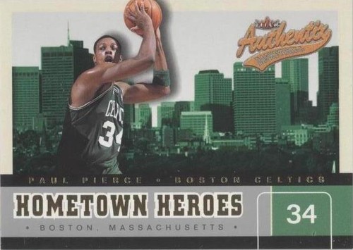 2002-03 Fleer Authentix - Paul Pierce #18 HH