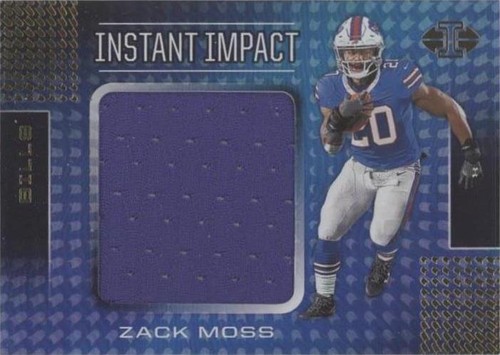 2020 Panini Illusions Zack Moss #II26