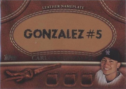 2011 Topps - Carlos Gonzalez #MGL-CG