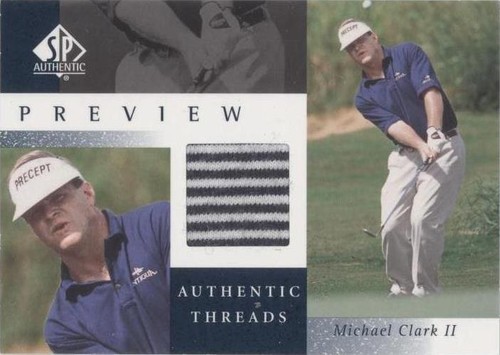 2001 SP Authentic Preview - Michael Clark #MC-AT