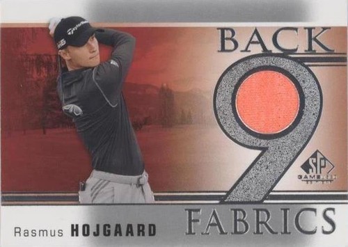 2021 SP Game Used - Rasmus Hojgaard #B9-RH
